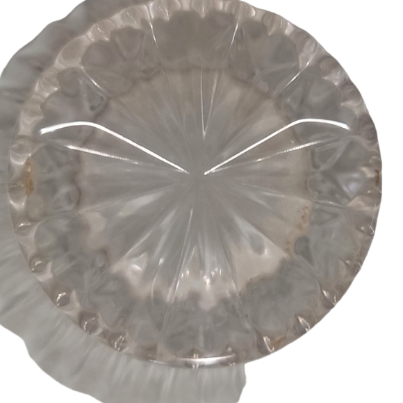 ⏳️Vintage⏳️ ONIEDA Southern Garden Crystal Candy Dish - Picture 5 of 6